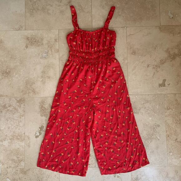 ROWA floral cami romper jumpsuit chiffon romper - Picture 1 of 12